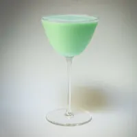 Grasshopper Cocktail with White Background