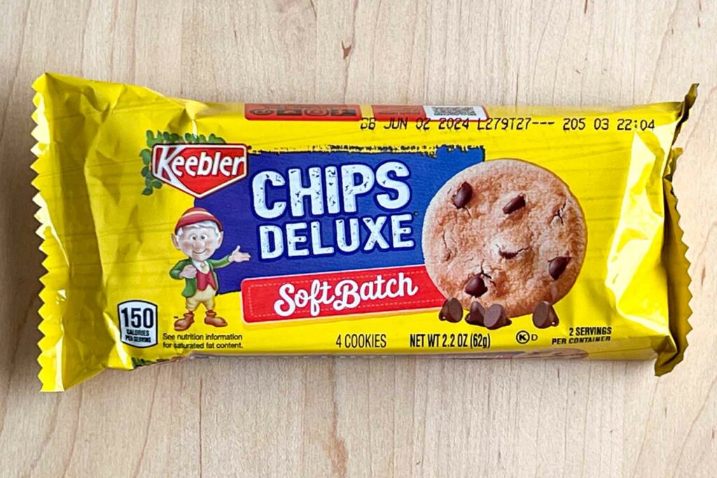 Chips Deluxe Cookies in Packag