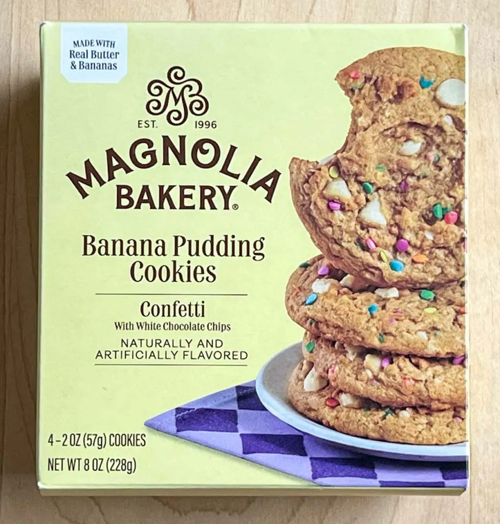 Magnolia Bakery Banana Pudding Cookies Package