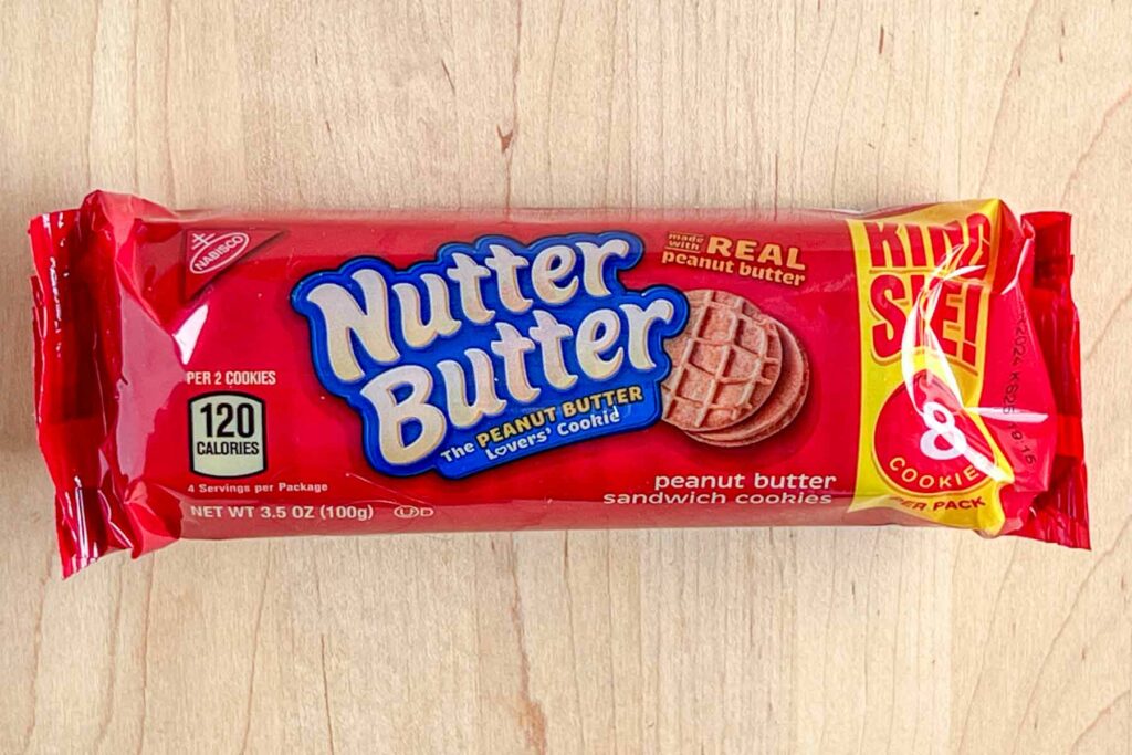 Nutter Butter Cookies Package