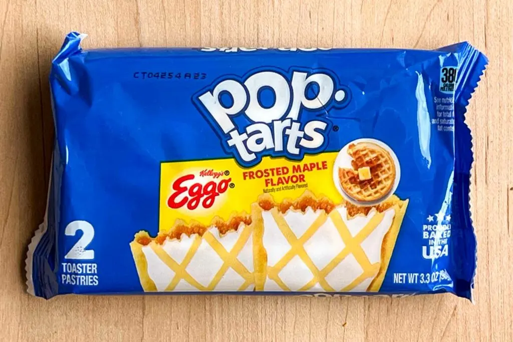 Frosted Maple Pop Tarts Package