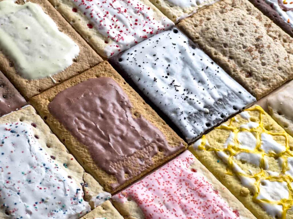 Pop Tarts in a Diagonal Collage