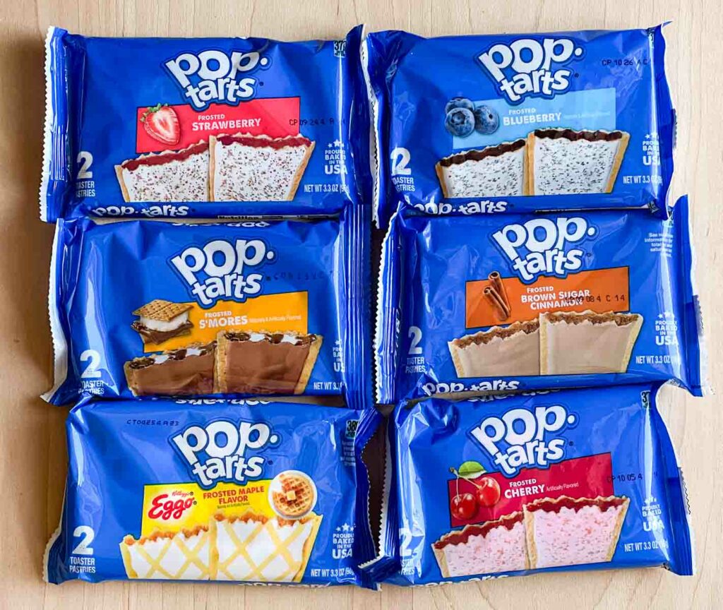 Six Pop Tarts Packages