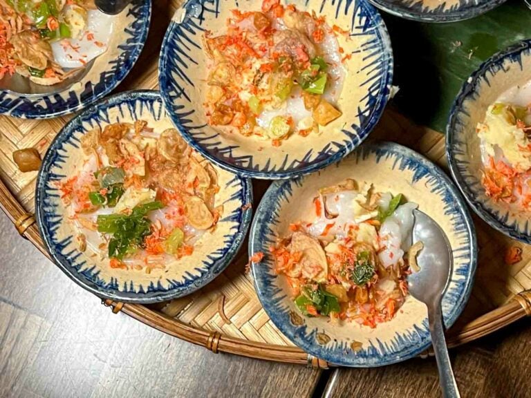 Banh Beo Chen Close Up at Gabriellas Vietnam in Philadelphia