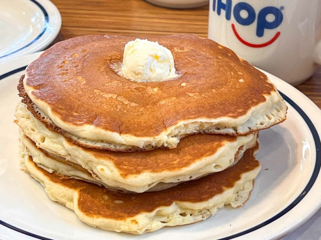 Pancakes at IHOP in Philadelphia