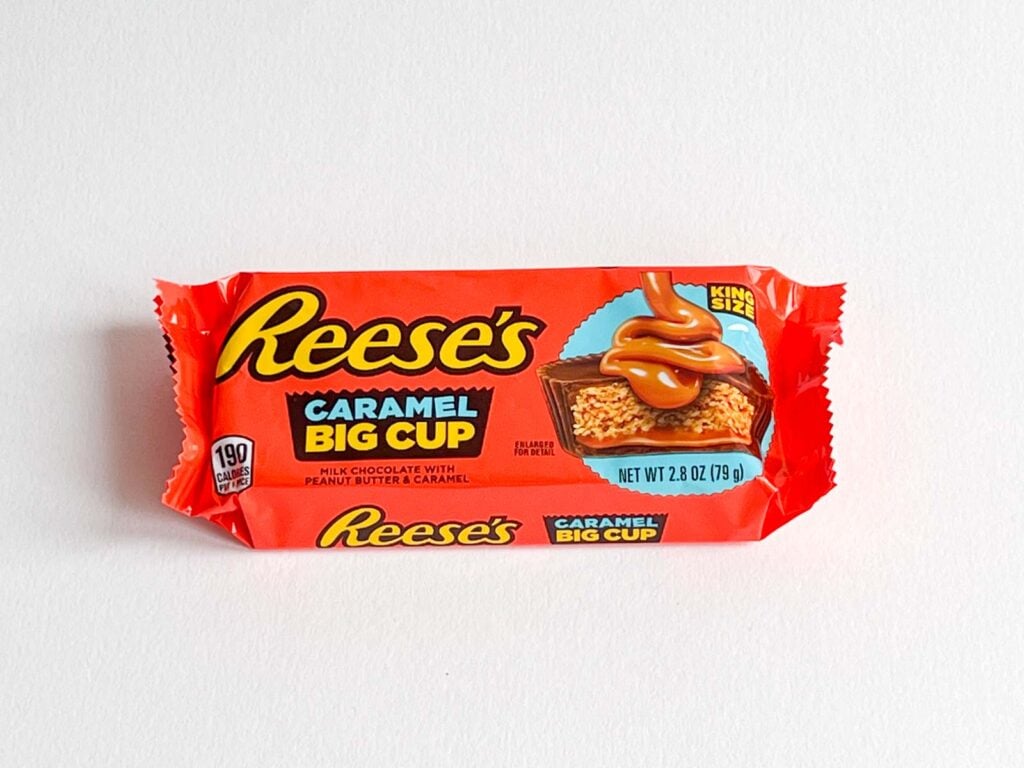 Reeses Caramel Big Cup Wrapper