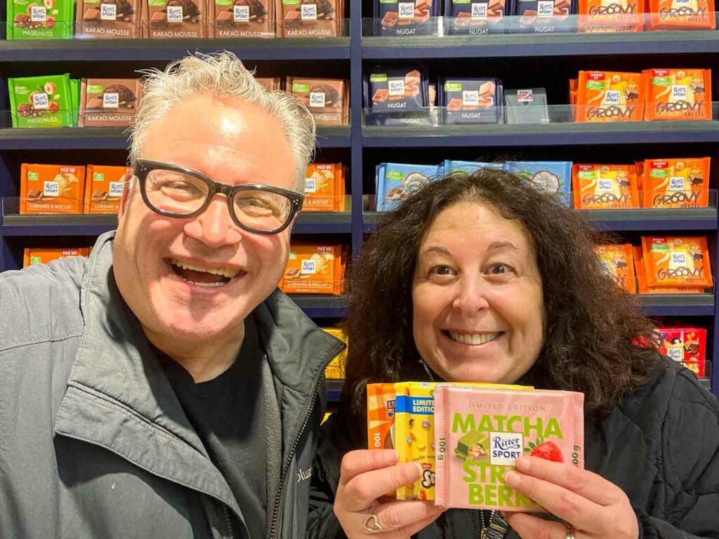 Ritter Sport Store Selfie in Berlin