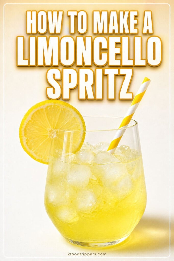 Limoncello Spritz with the following text: 'How to Make a Limoncello Spritz'