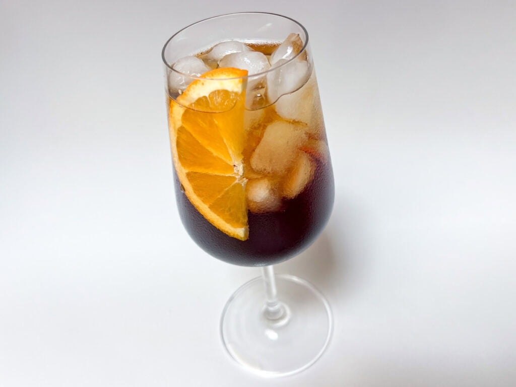 Averna Spritz from Above
