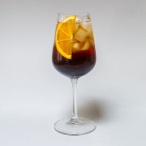 Averna Spritz with White Background
