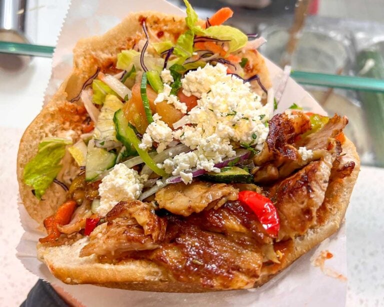 Doner Kabab at Mustafas Gemuse Kebap in Berlin