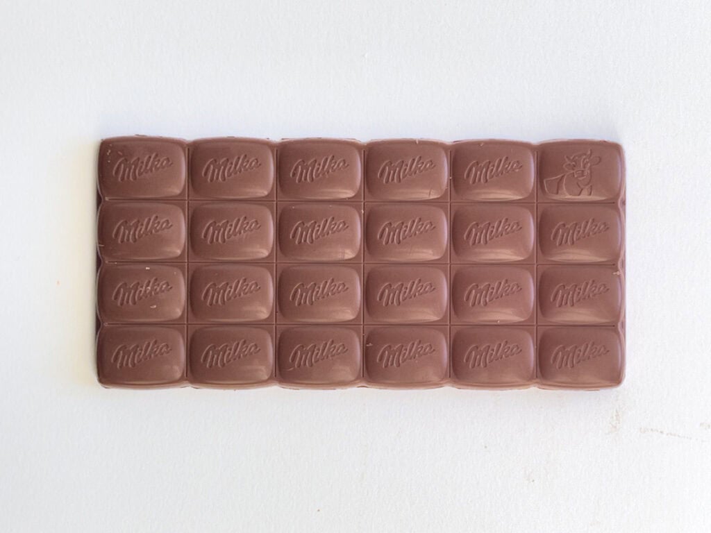 Alpine Milk Chocolate Milka Bar