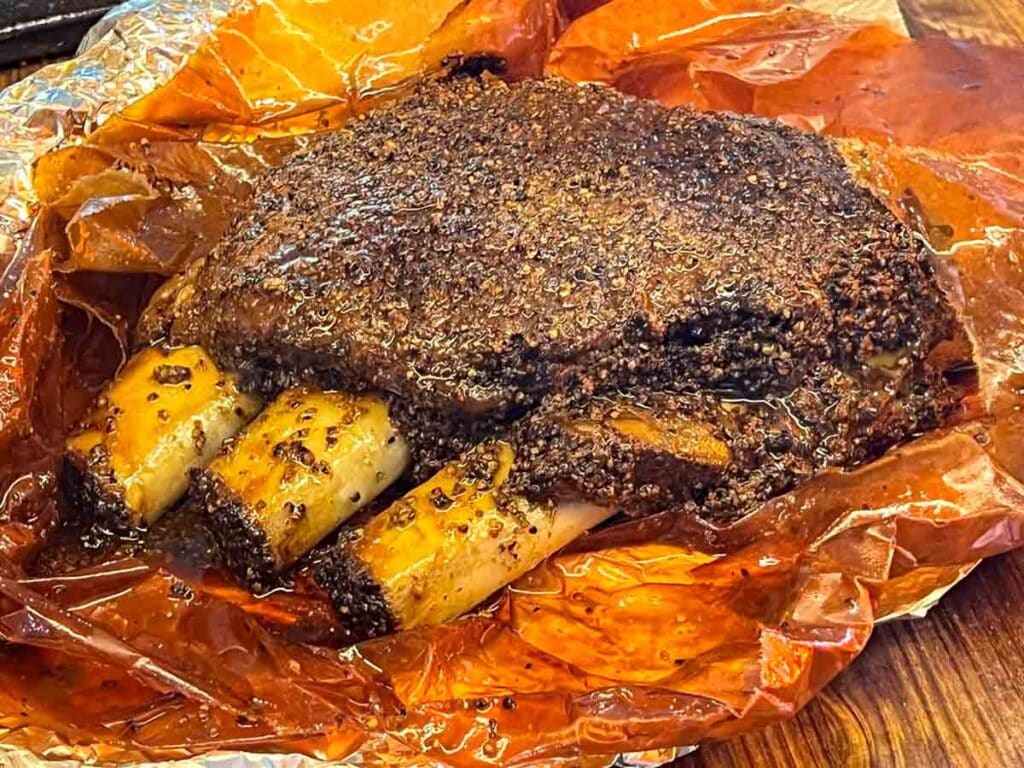 Beef Ribs at Kau Barbecue in Malveira