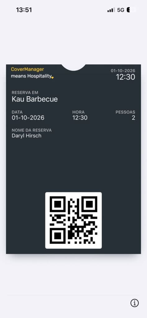 CoverManager Reservation at KauBarbecue in Malveira