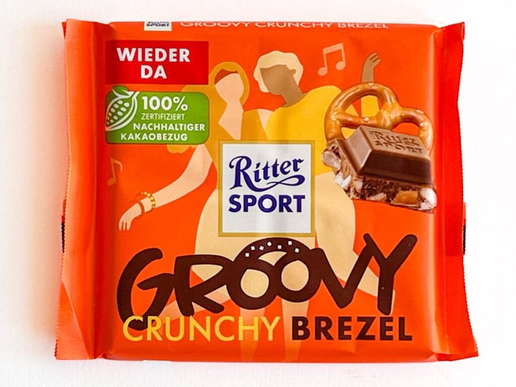 Crunchy Brezel Ritter Bar in Wrapper
