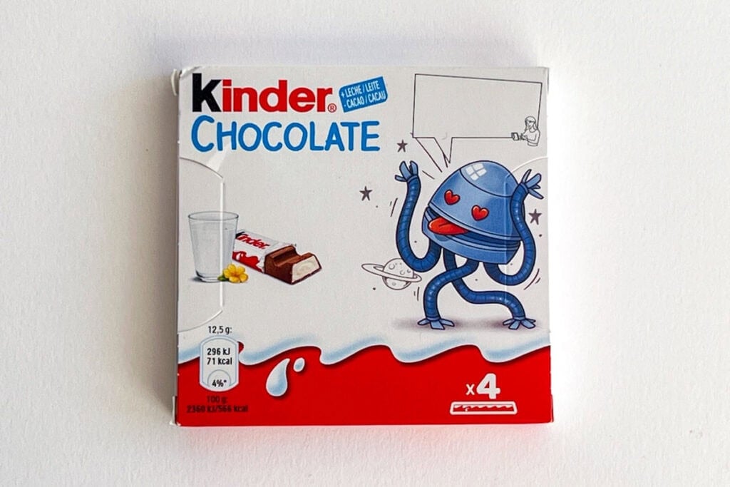 Kinder Chocolate in Wrapper