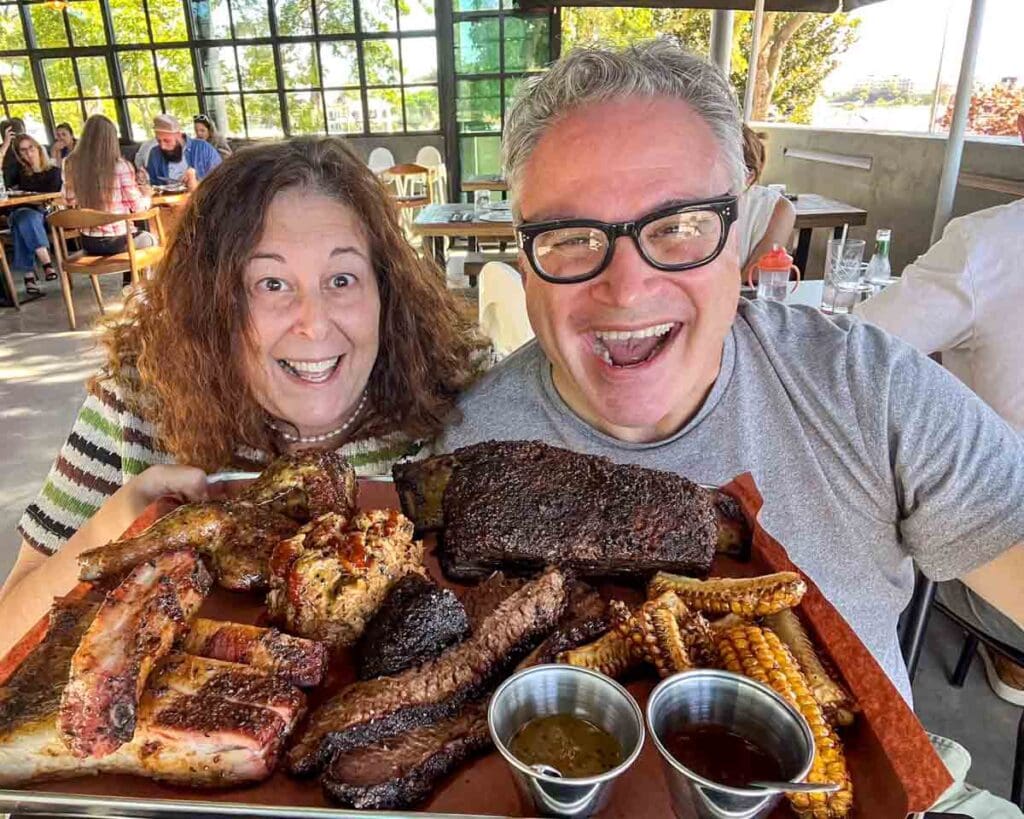 Meat Selife at Kau Barbecue in Malveira