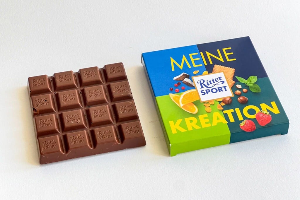 Meine Kreation Ritter Bar and Wrapper