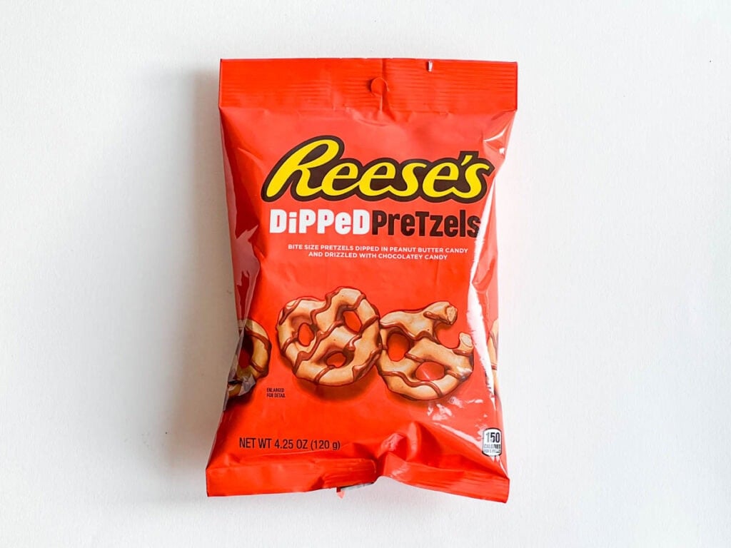 Reeses Dipped Pretzels Package