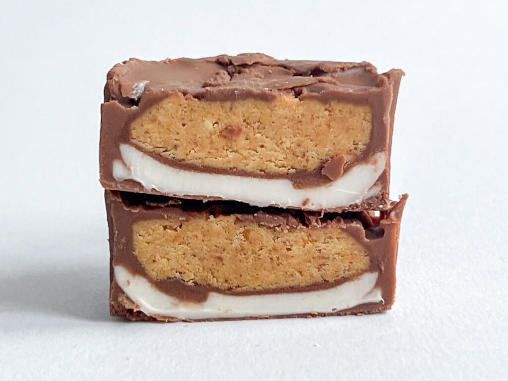 Reeses Marshmallow Big Cup Cross Section