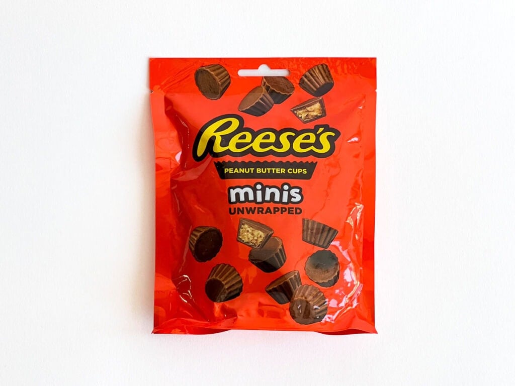 Reeses Mini Peanut Butter Cups Package