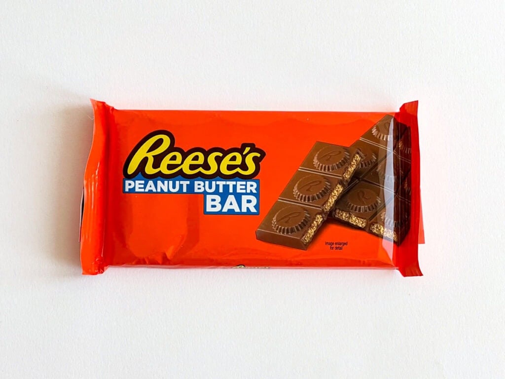 Reeses Peanut Butter Bar Package