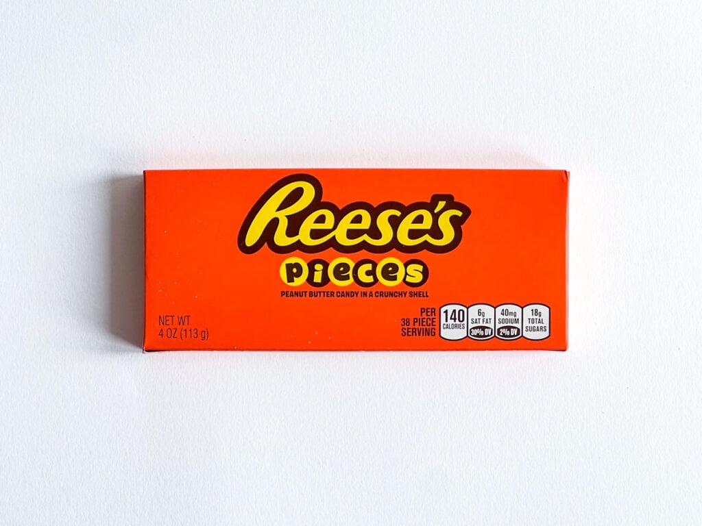 Reeses Pieces Box