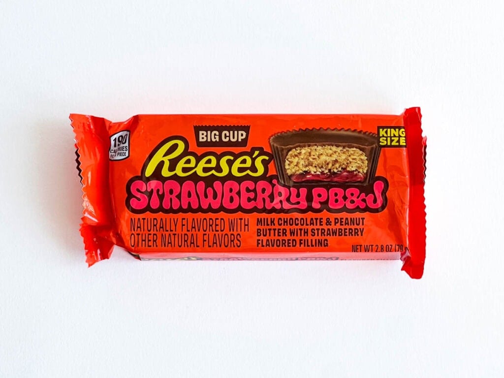 Reeses Strawberry PB&J Big Cup Package