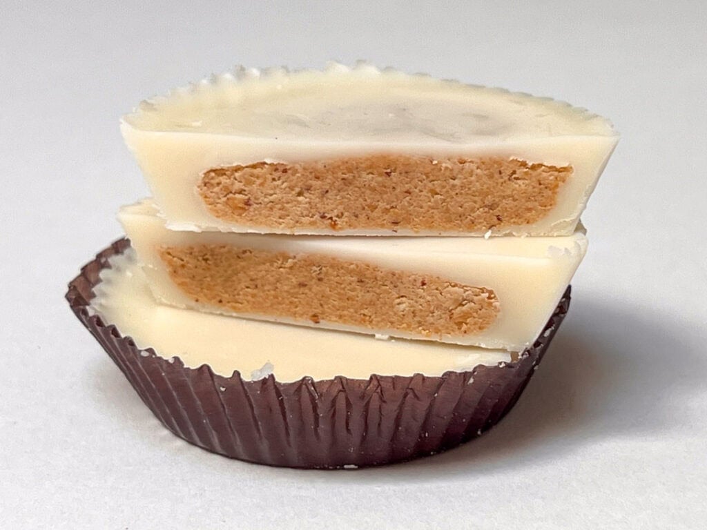 Reeses White Cross Section