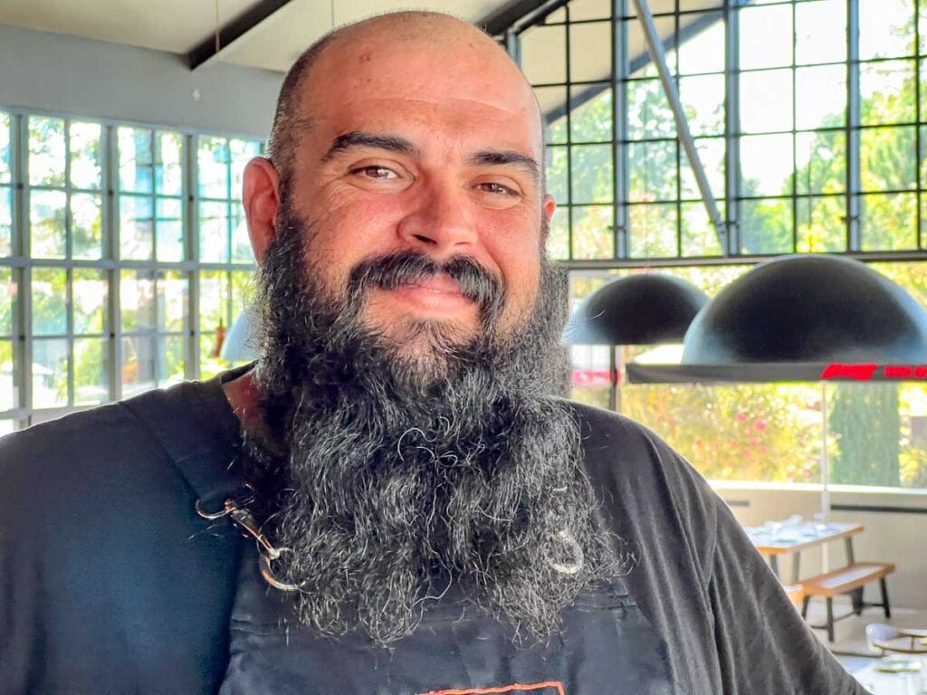 Rui Matias Close Up at Kau Barbecue in Malveira