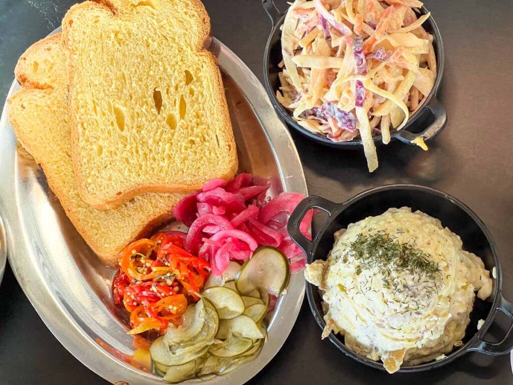 Sides at Kau Barbecue in Malveira