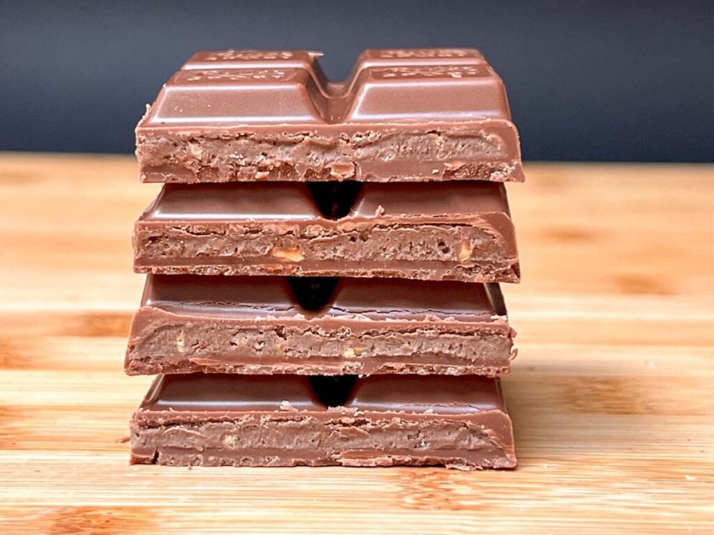 Stacked Crispy Choco Ritter Bar