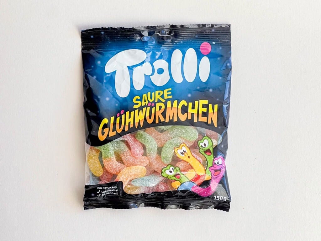 Trolli Saure Glühwürmchen in Package