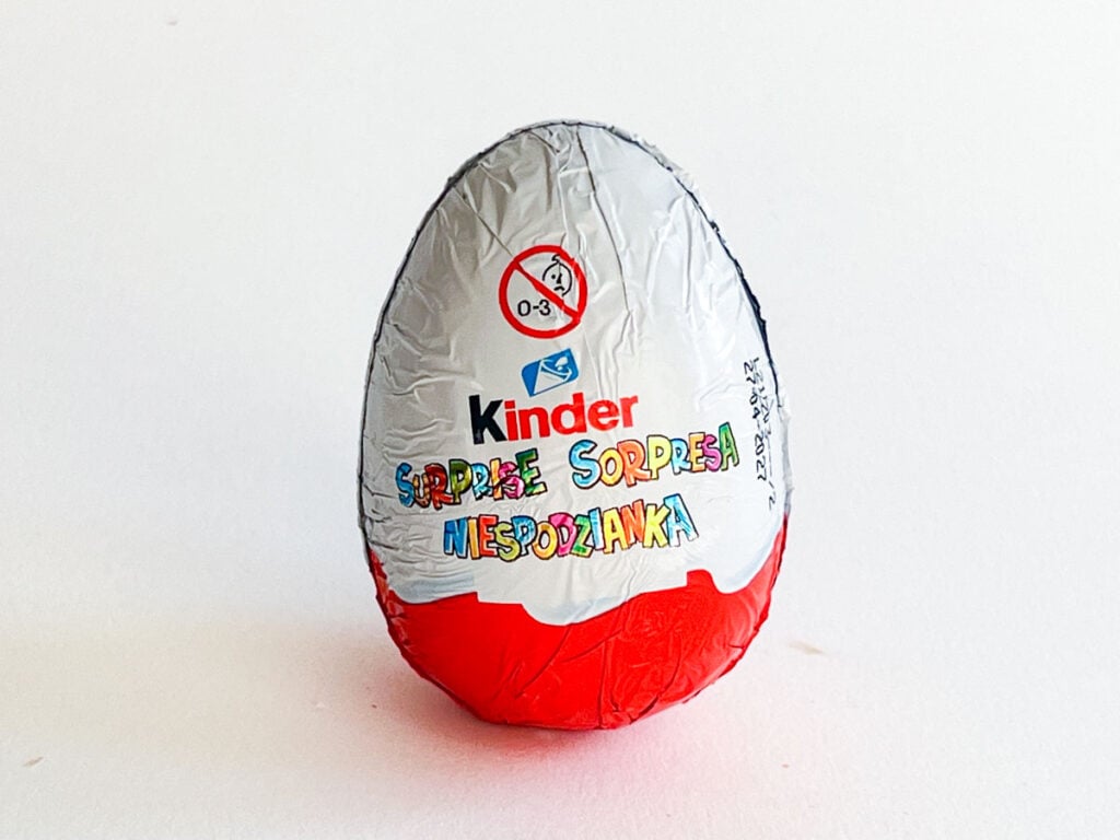 Wrapped Kinder Surprise